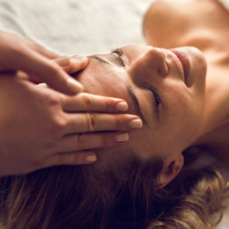 Facial treatment at Thai Wellness Spa