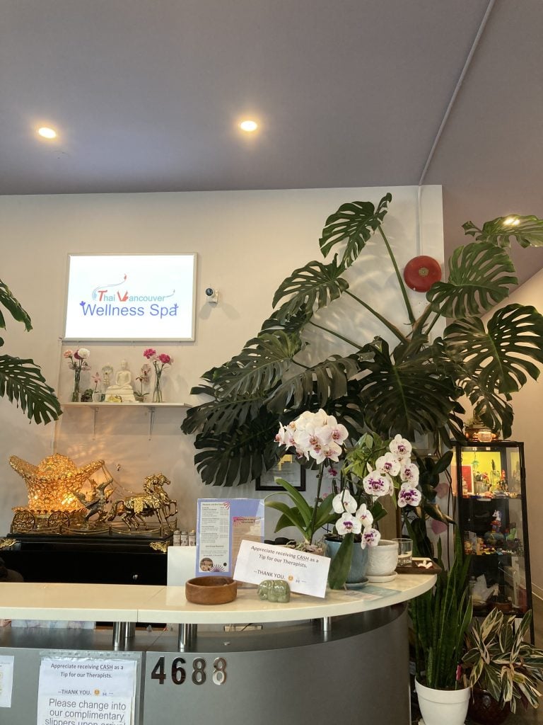 Inside Thai Wellness Spa