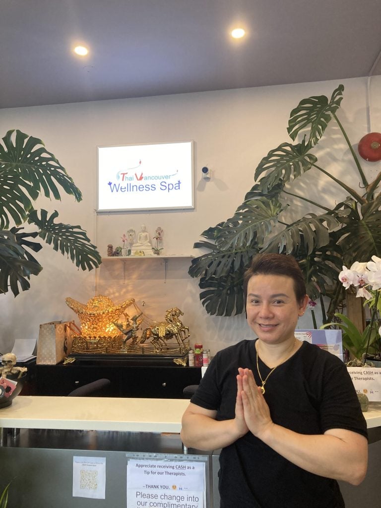 Suki, therapist at Thai Wellness Spa