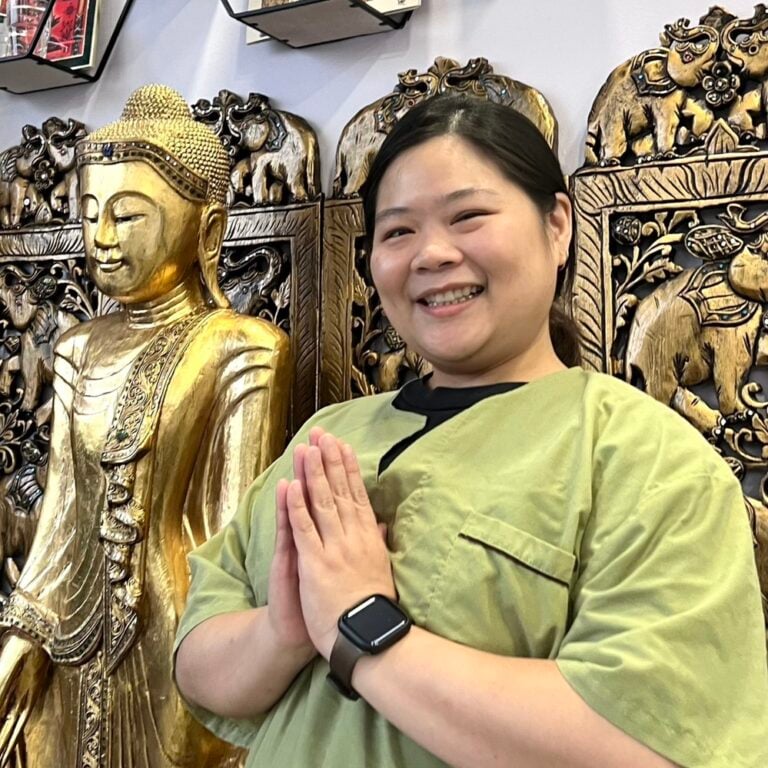 Chaline, therapist at Thai Wellness Spa